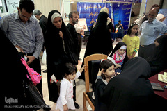 غرفه سازمان فعالیتهای قرآنی دانشگاهیان کشور در نمایشگاه بین المللی قرآن کریم