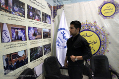 غرفه سازمان فعالیتهای قرآنی دانشگاهیان کشور در نمایشگاه بین المللی قرآن کریم