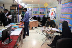 غرفه سازمان فعالیتهای قرآنی دانشگاهیان کشور در نمایشگاه بین المللی قرآن کریم