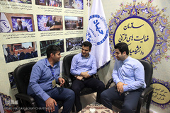 غرفه سازمان فعالیتهای قرآنی دانشگاهیان کشور در نمایشگاه بین المللی قرآن کریم