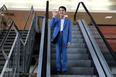 بازگشت علی فیضی، نماینده ایران در بیست و یکمین دوره مسابقات بین‌المللی قرآن کشور امارات به میهن اسلامی