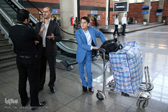 بازگشت علی فیضی، نماینده ایران در بیست و یکمین دوره مسابقات بین‌المللی قرآن کشور امارات به میهن اسلامی