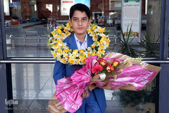 علی فیضی، حافظ کل قرآن کریم 