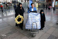 بازگشت علی فیضی، نماینده ایران در بیست و یکمین دوره مسابقات بین‌المللی قرآن کشور امارات به میهن اسلامی