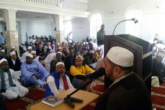 حجت الاسلام موسوی درچه‌ای در مسجد زینت السلام شهر کیپ تاون