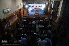 نشست خبری رمضان شریف، رئیس ستاد مرکزی انتفاضه و روز جهانی قدس 