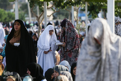 نماز عید سعید فطر در جوار سیدالکریم (ع)