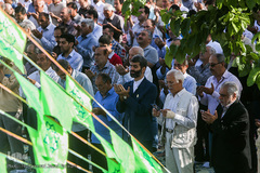 نماز عید سعید فطر در جوار سیدالکریم (ع)