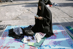 نماز عید سعید فطر در جوار حرم حضرت امام زاده حسن (ع)
