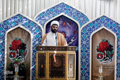 نماز عید سعید فطر در جوار حرم حضرت امام زاده حسن (ع)
