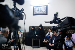 دیدار با خانواده شهید حجت‌الاسلام سیدمهدی تقوی
