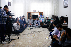 دیدار با خانواده شهید حجت‌الاسلام سیدمهدی تقوی
