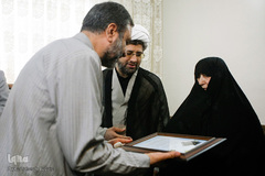 دیدار با خانواده شهید حجت‌الاسلام سیدمهدی تقوی
