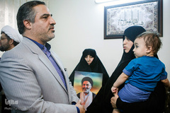 دیدار با خانواده شهید حجت‌الاسلام سیدمهدی تقوی
