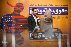  اسماعیل آجرلو دبیر دومین جشنواره بین المللی حقوق بشری آمریکایی