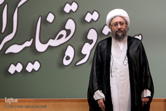  آیت‌الله صادق آملی لاریجانی، رئیس قوه قضائیه