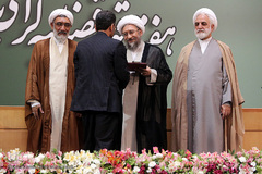 تقدیر از قضات نمونه کشور