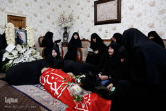 تشییع پیکر مرحوم  سید رضا نیری