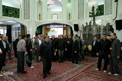 تشییع پیکر مرحوم  سید رضا نیری