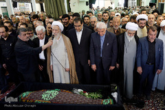 تشییع پیکر مرحوم  سید رضا نیری