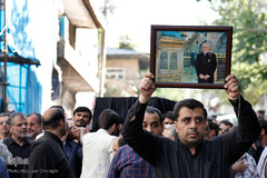 تشییع پیکر مرحوم  سید رضا نیری