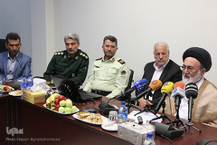 بازدید حجت‌الاسلام  قاضی عسکر، نماینده ولی فقیه در امور حج و زیارت از فرودگاه امام خمینی(ره)