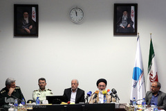 بازدید حجت‌الاسلام  قاضی عسکر، نماینده ولی فقیه در امور حج و زیارت از فرودگاه امام خمینی(ره)