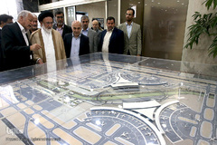 بازدید حجت‌الاسلام  قاضی عسکر، نماینده ولی فقیه در امور حج و زیارت از فرودگاه امام خمینی(ره)