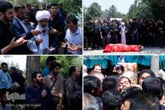 تشییع امیرحسین زمان