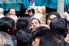 تشییع امیرحسین زمان