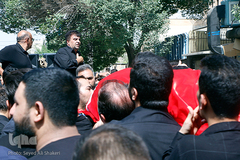 تشییع امیرحسین زمان