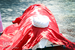 تشییع امیرحسین زمان