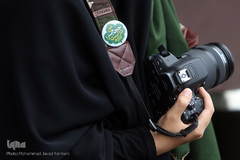 مراسم روز عفاف و حجاب در میدان امام حسین (ع)