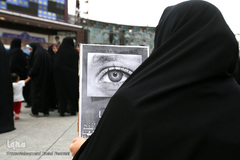 مراسم روز عفاف و حجاب در میدان امام حسین (ع)