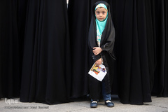 مراسم روز عفاف و حجاب در میدان امام حسین (ع)