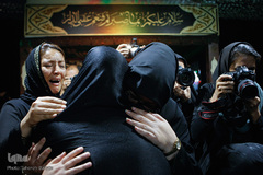 وداع با پیکر شهید مدافع حرم «بهرام مهرداد» در معراج شهدای تهران
