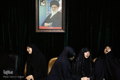 وداع با پیکر شهید مدافع حرم «بهرام مهرداد» در معراج شهدای تهران
