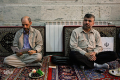 دیدار جامعه قرآنی با خانواده شهید حمید سیاح نظری
