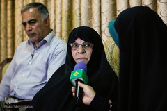 دیدار جامعه قرآنی با خانواده شهید حمید سیاح نظری
