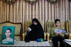 دیدار جامعه قرآنی با خانواده شهید حمید سیاح نظری
