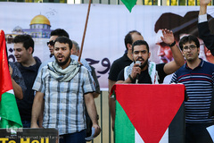 تجمع دانشجویی و مردمی مدافعان مسجدالاقصی