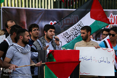 تجمع دانشجویی و مردمی مدافعان مسجدالاقصی