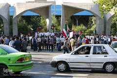 تجمع دانشجویی و مردمی مدافعان مسجدالاقصی