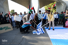 تجمع دانشجویی و مردمی مدافعان مسجدالاقصی