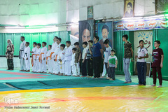 خواندن دعای فرج قبل از شروع به تمرینات رزمی