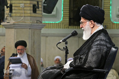 دیدار کارگزاران حج با رهبر معظم انقلاب اسلامی