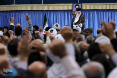 دیدار کارگزاران حج با رهبر معظم انقلاب اسلامی