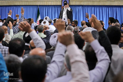 دیدار کارگزاران حج با رهبر معظم انقلاب اسلامی