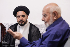 دیدار نمایندگان جامعه قرآنی با خانواده شهید محمدرضا قوام
