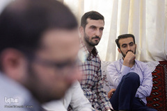 دیدار نمایندگان جامعه قرآنی با خانواده شهید محمدرضا قوام
